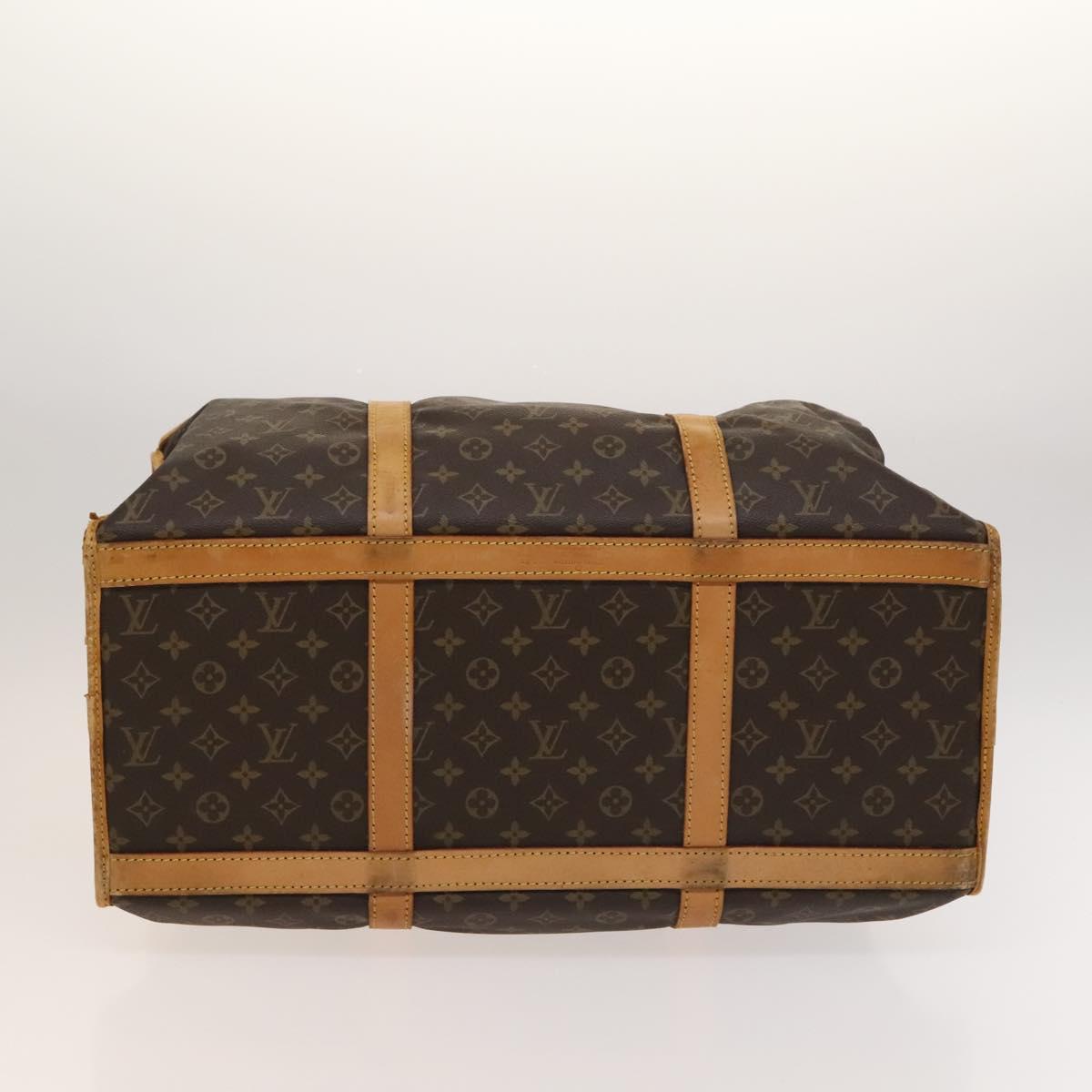 LOUIS VUITTON Monogram Sac Chasseur 55 Boston Bag M41922 LV Auth EC073