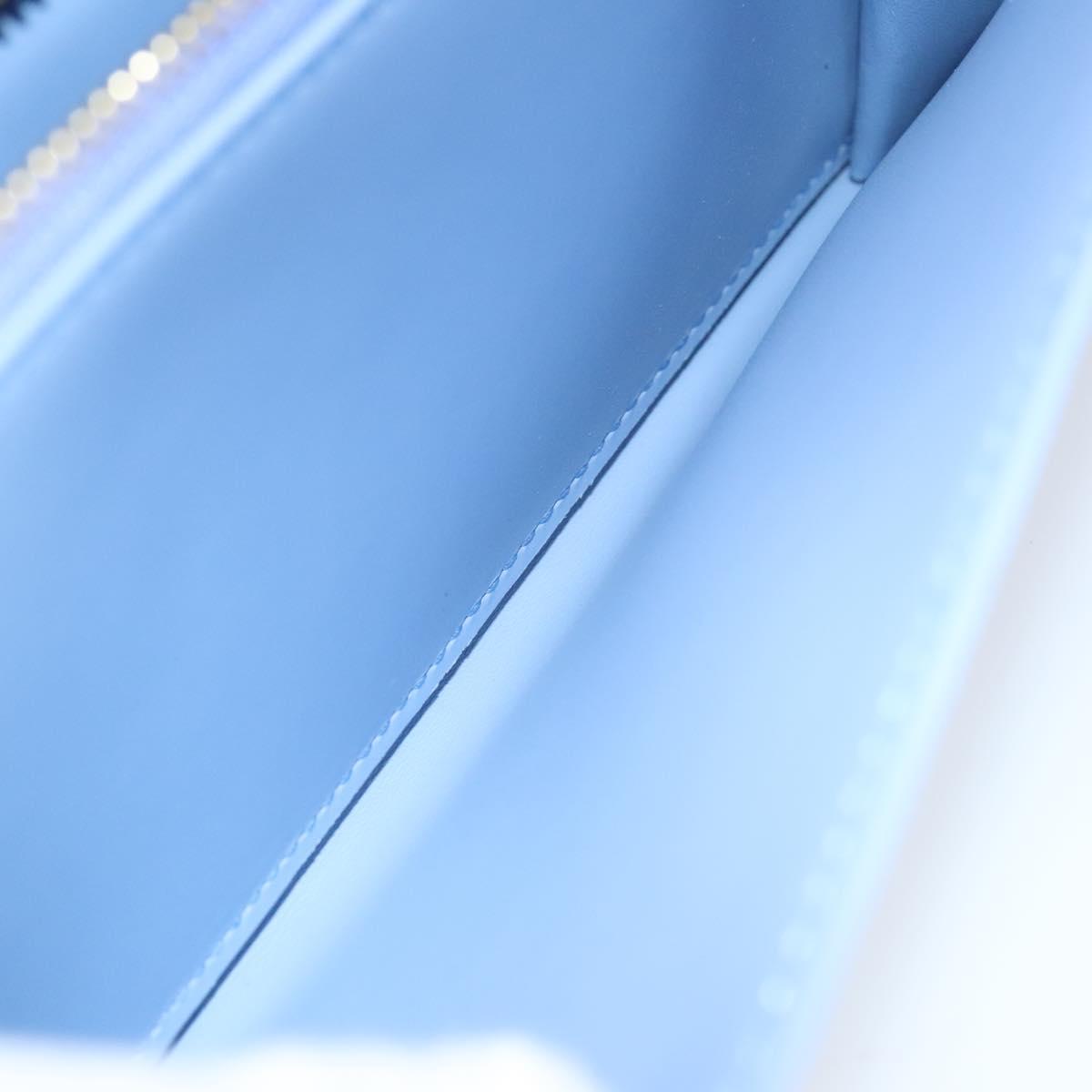 LOUIS VUITTON Vernis Pochette Porte Monnaie Credit Lavande M91235 LV Auth EC1023