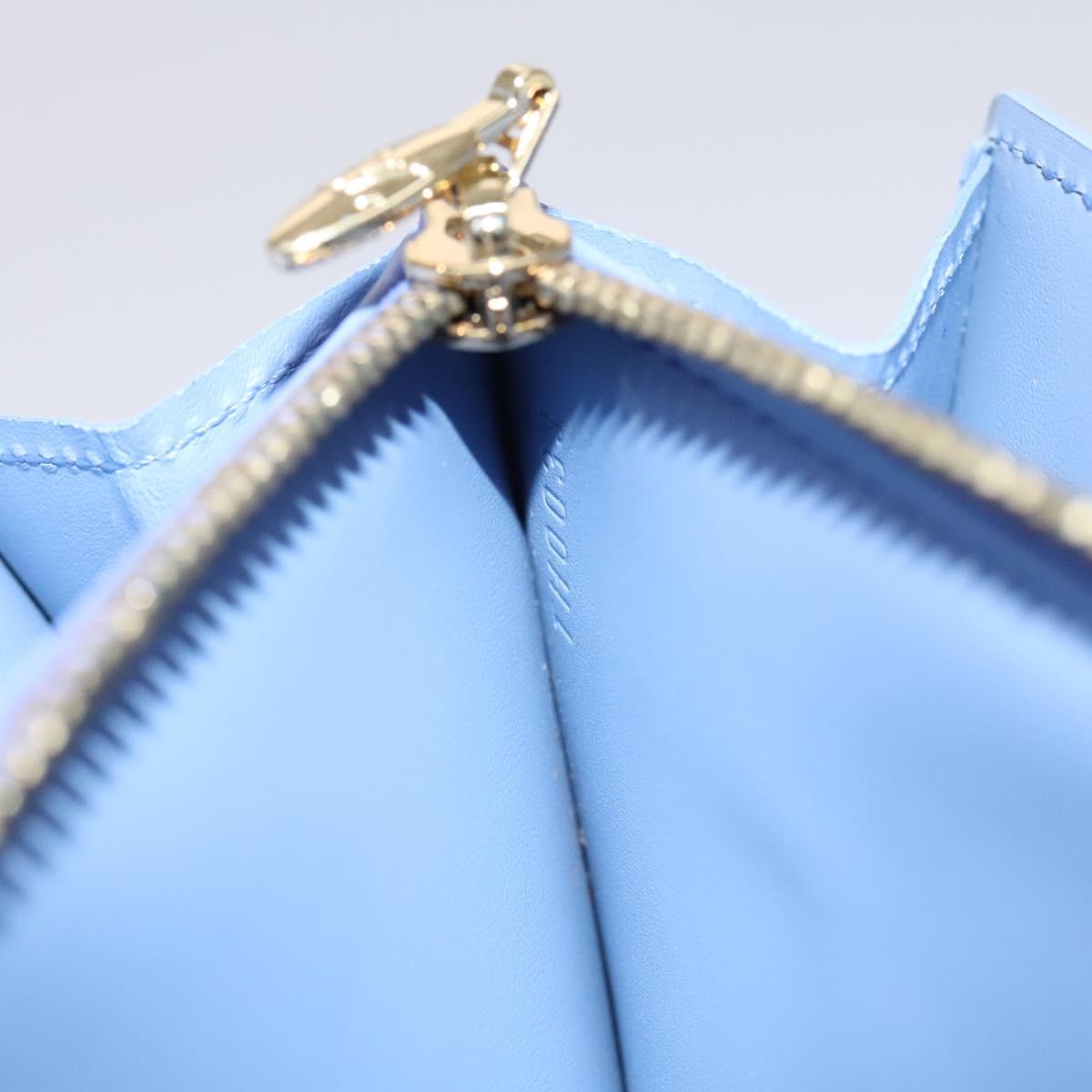 LOUIS VUITTON Vernis Pochette Porte Monnaie Credit Lavande M91235 LV Auth EC1023