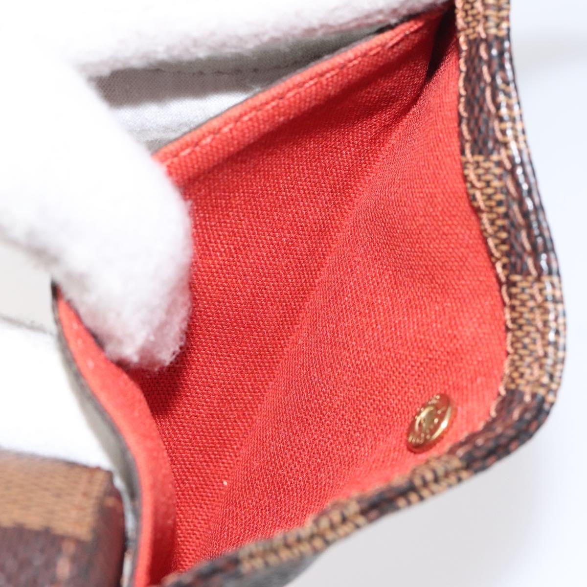 LOUIS VUITTON Damier Ebene Geronimos Shoulder Bag N51994 LV Auth EC1038