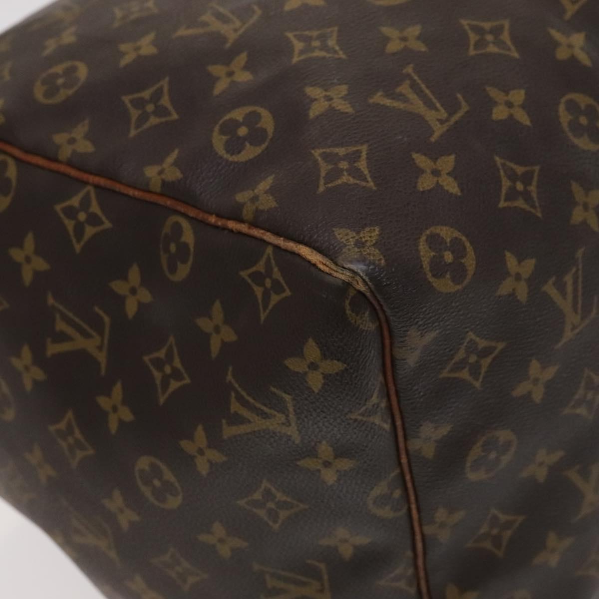 LOUIS VUITTON Monogram Keepall 60 Boston Bag M41422 LV Auth EC136