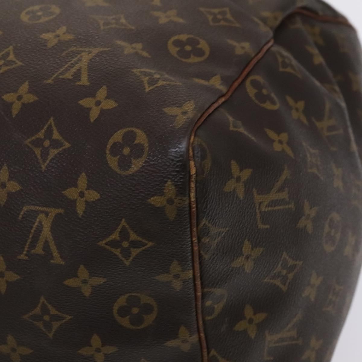 LOUIS VUITTON Monogram Keepall 60 Boston Bag M41422 LV Auth EC136