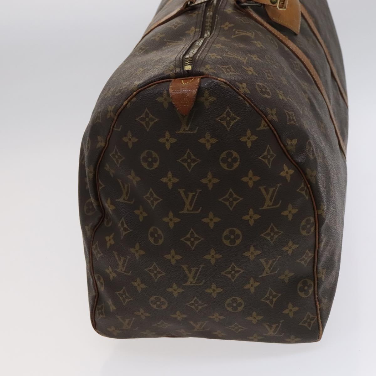 LOUIS VUITTON Monogram Keepall 60 Boston Bag M41422 LV Auth EC136