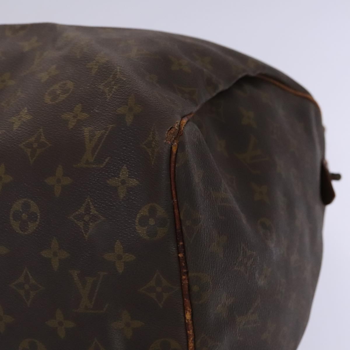 LOUIS VUITTON Monogram Keepall 55 Boston Bag Vintage M41424 LV Auth EC157