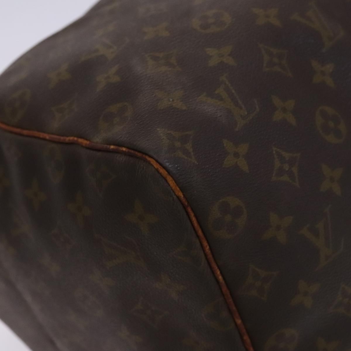 LOUIS VUITTON Monogram Keepall 55 Boston Bag Vintage M41424 LV Auth EC157