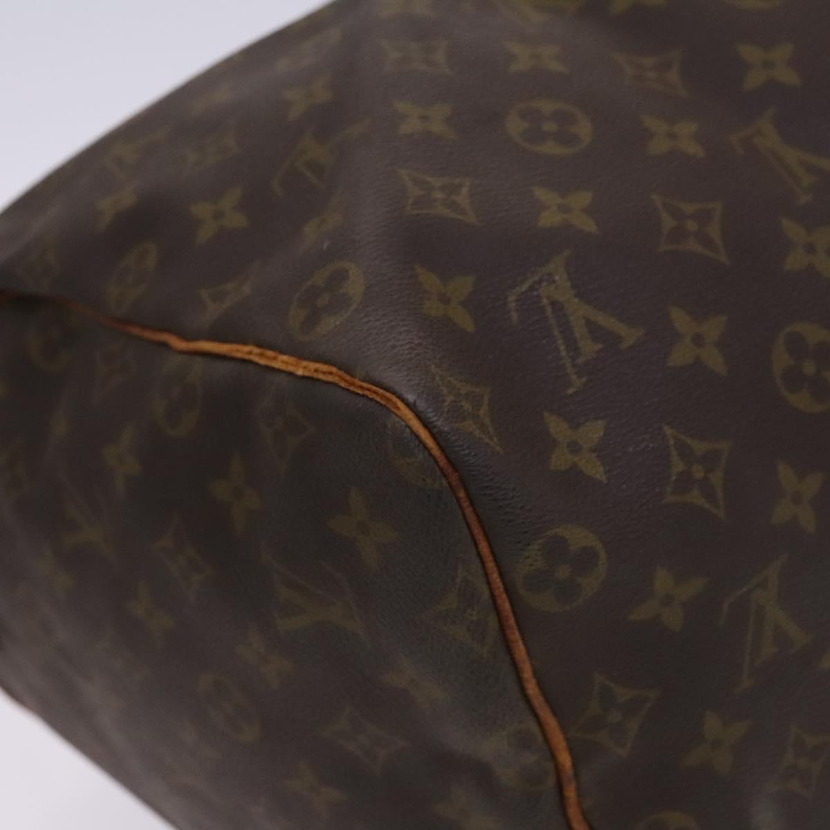 LOUIS VUITTON Monogram Keepall 55 Boston Bag Vintage M41424 LV Auth EC157