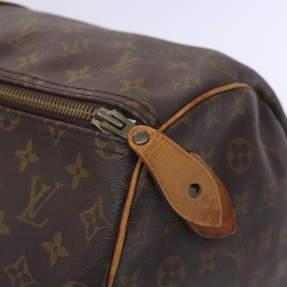 LOUIS VUITTON Monogram Keepall 55 Boston Bag Vintage M41424 LV Auth EC157