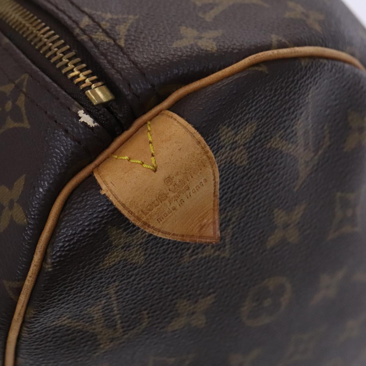 LOUIS VUITTON Monogram Keepall 45 Boston Bag M41428 LV Auth EC160