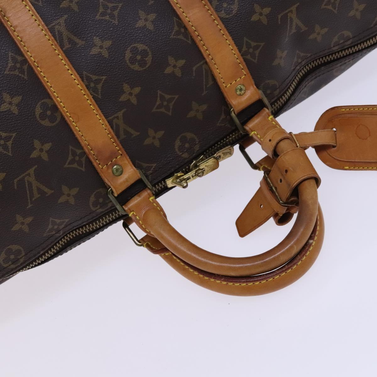 LOUIS VUITTON Monogram Keepall 45 Boston Bag M41428 LV Auth EC160