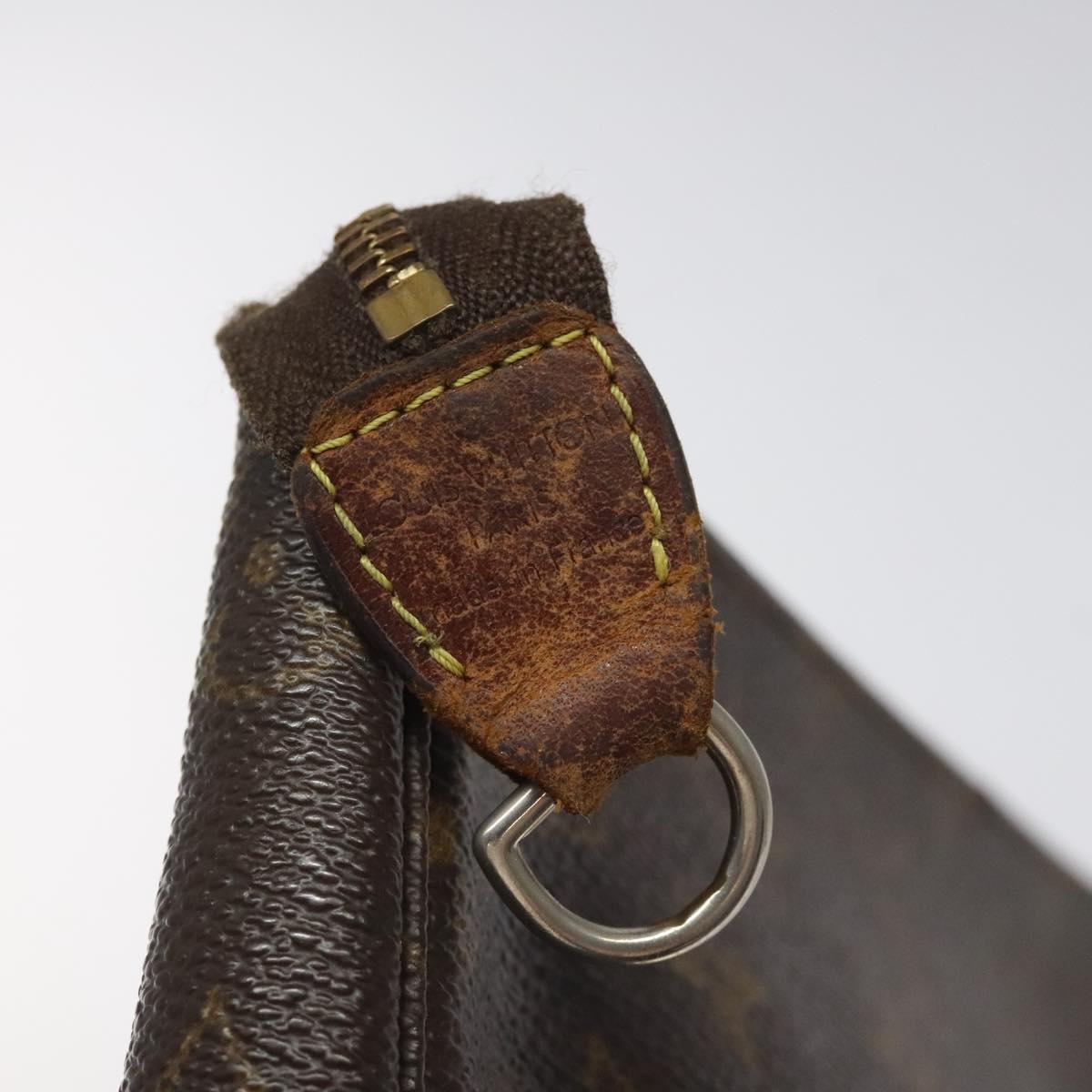LOUIS VUITTON Monogram Pochette Accessoires Pouch M51980 LV Auth EC167