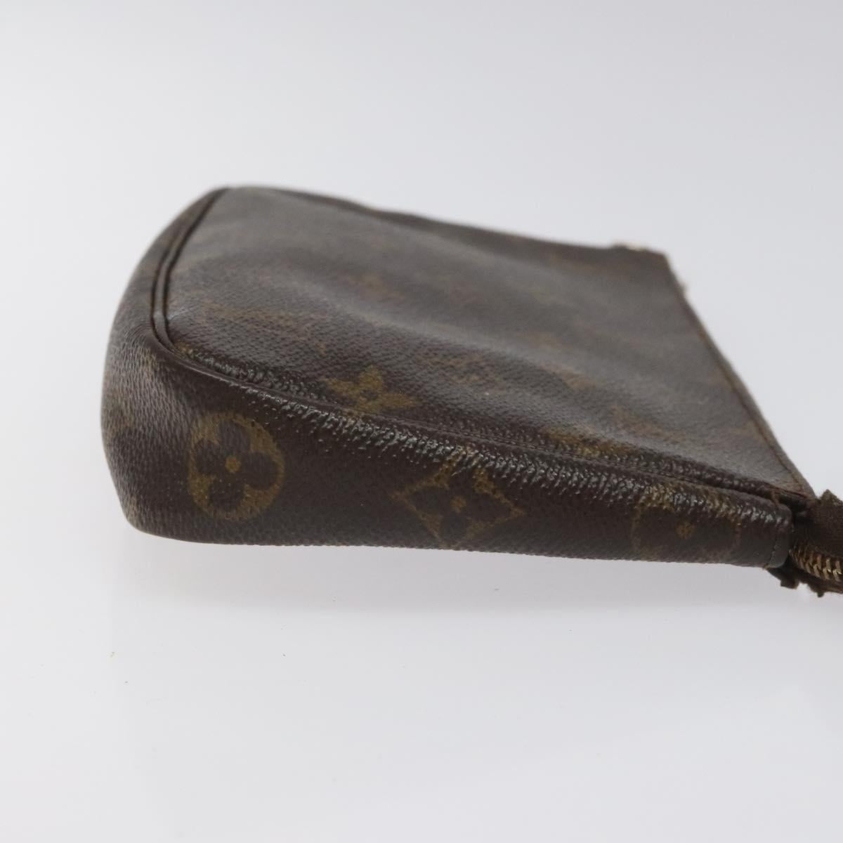 LOUIS VUITTON Monogram Pochette Accessoires Pouch M51980 LV Auth EC167