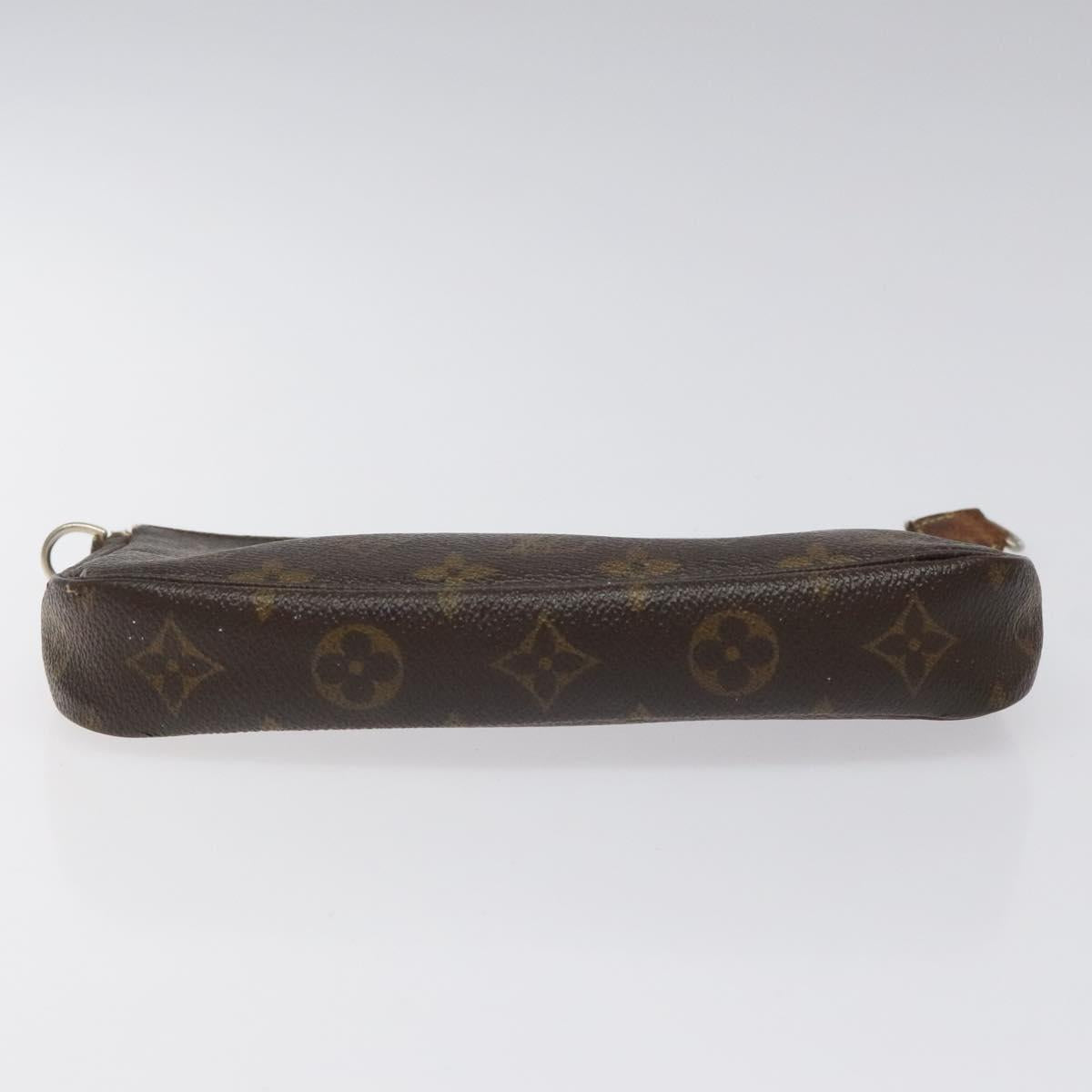 LOUIS VUITTON Monogram Pochette Accessoires Pouch M51980 LV Auth EC167