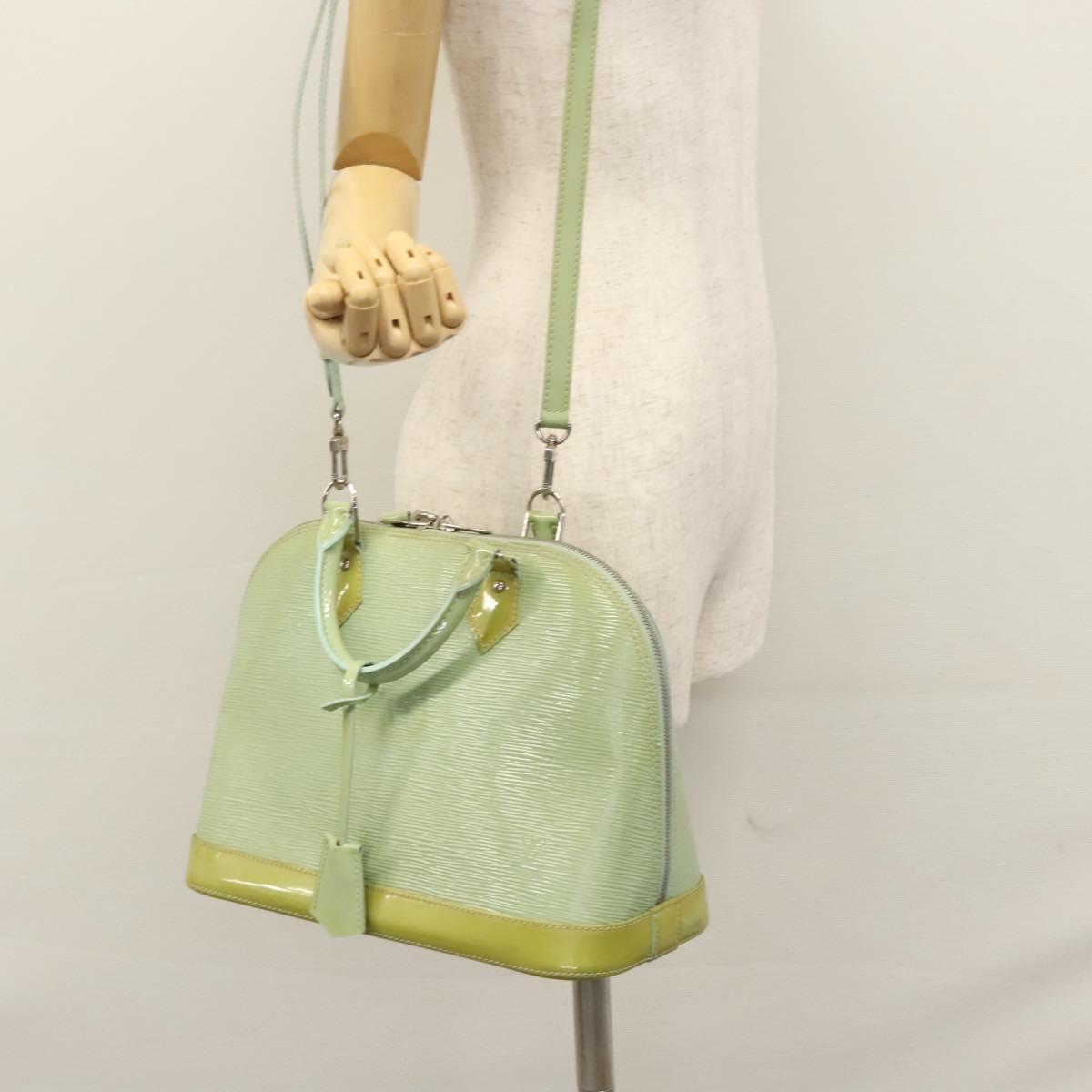 LOUIS VUITTON Epi Electric Alma PM Hand Bag Amand M40625 LV Auth EC187
