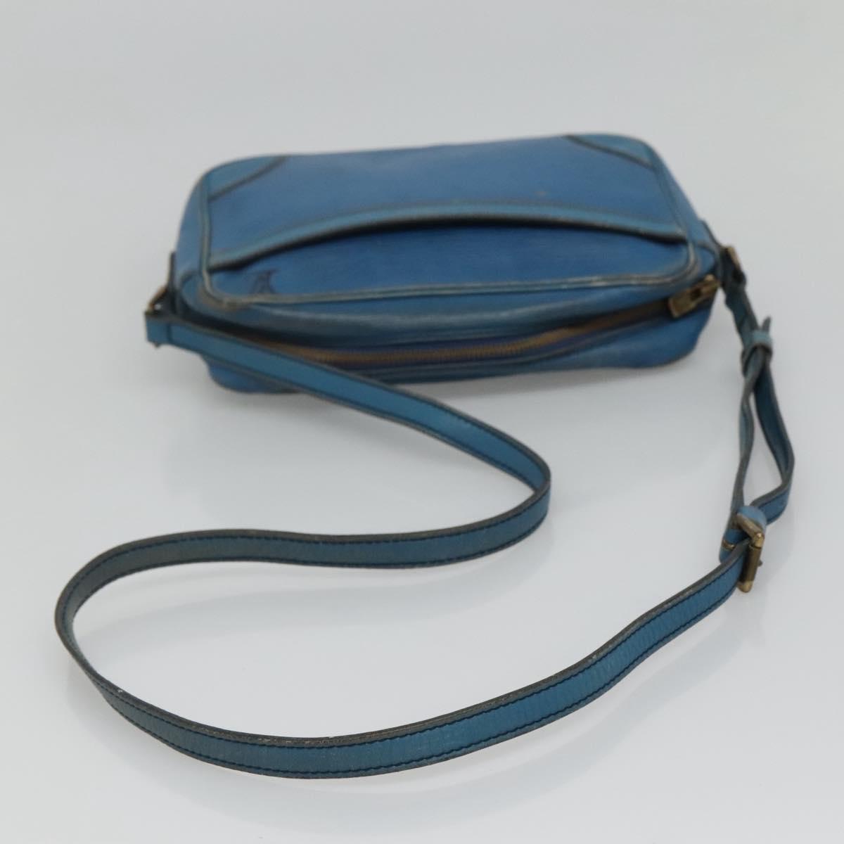 LOUIS VUITTON Epi Trocadero 23 Shoulder Bag Blue M52305 LV Auth EC236