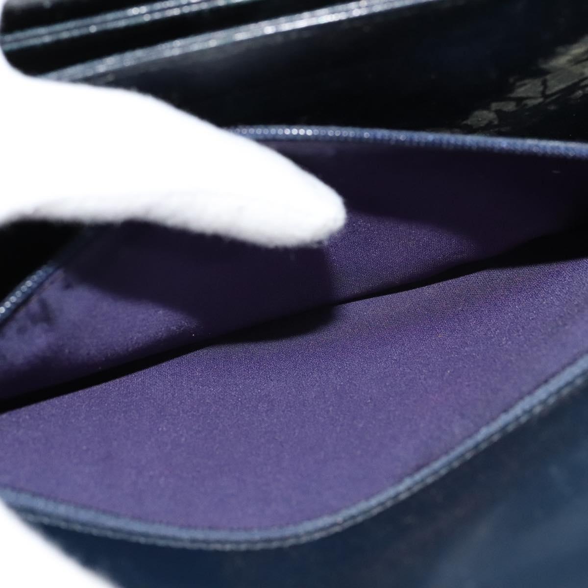 CELINE C Sulky Shoulder Bag Canvas Navy Auth EC321