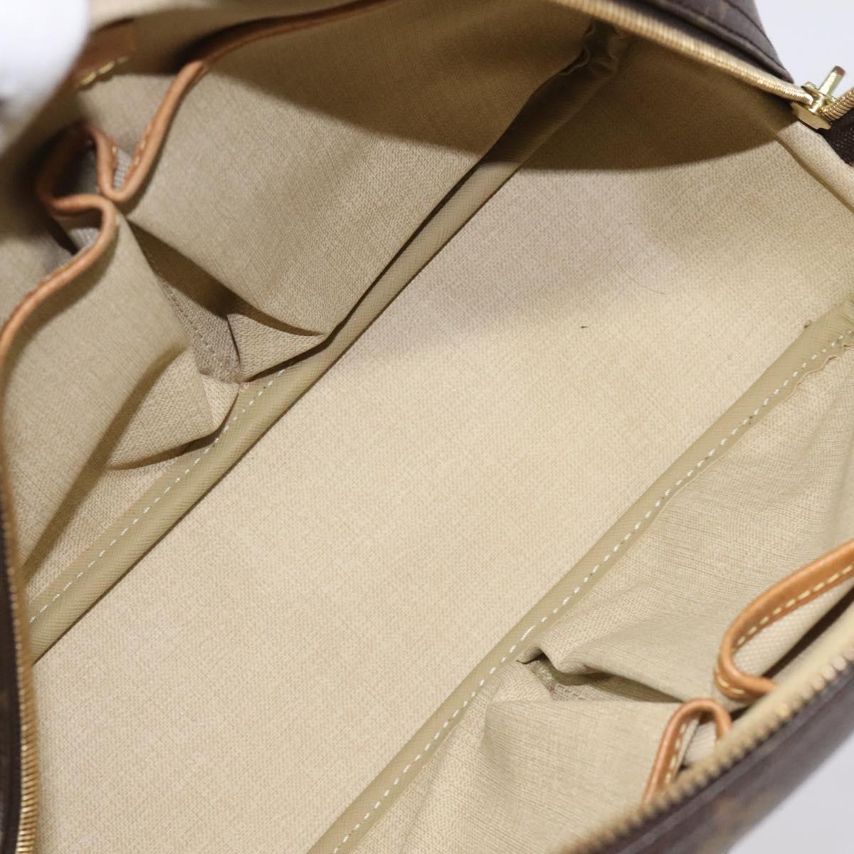 LOUIS VUITTON Monogram Trouville Hand Bag M42228 LV Auth EC338