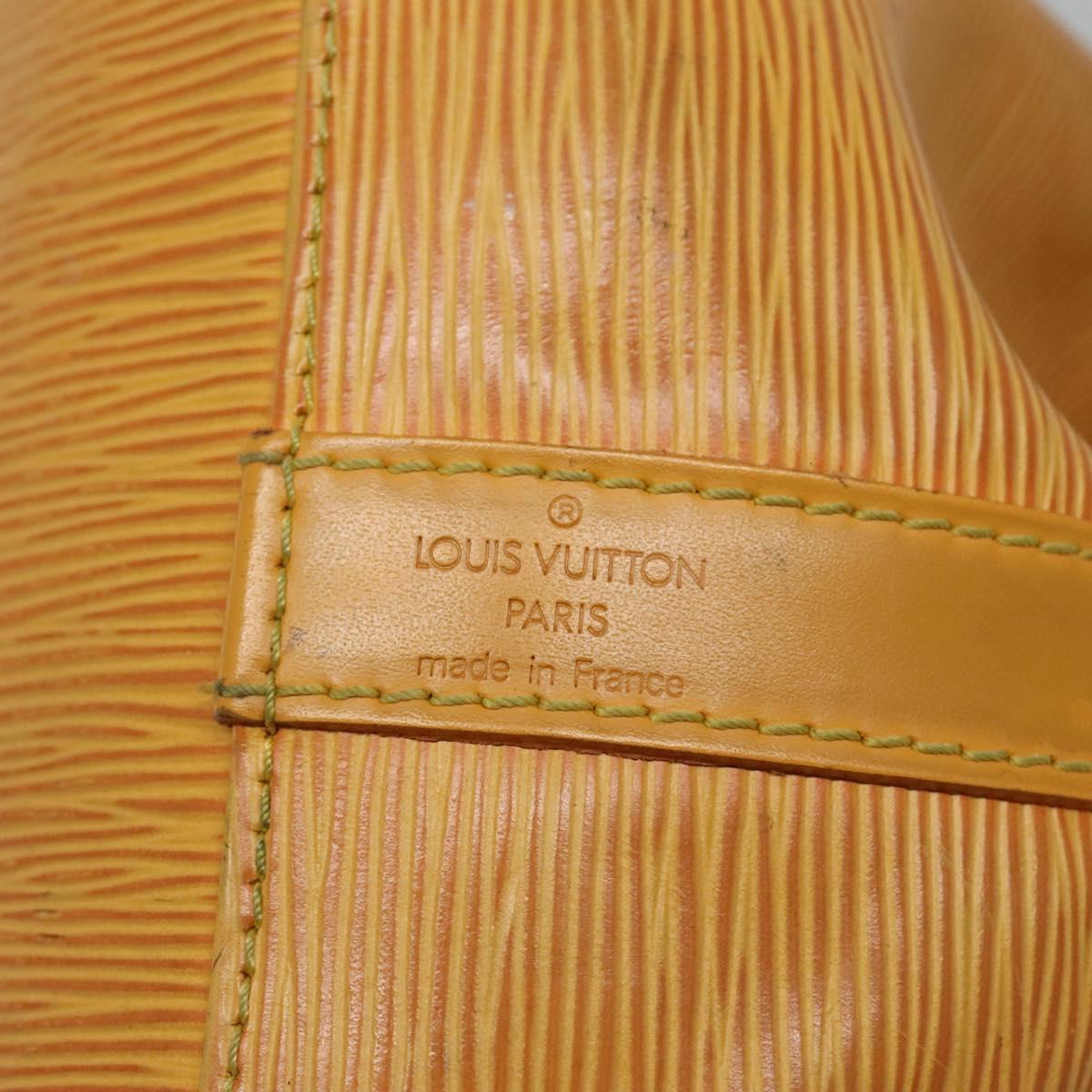 LOUIS VUITTON Epi Petit Noe Shoulder Bag Yellow M44109 LV Auth EC352