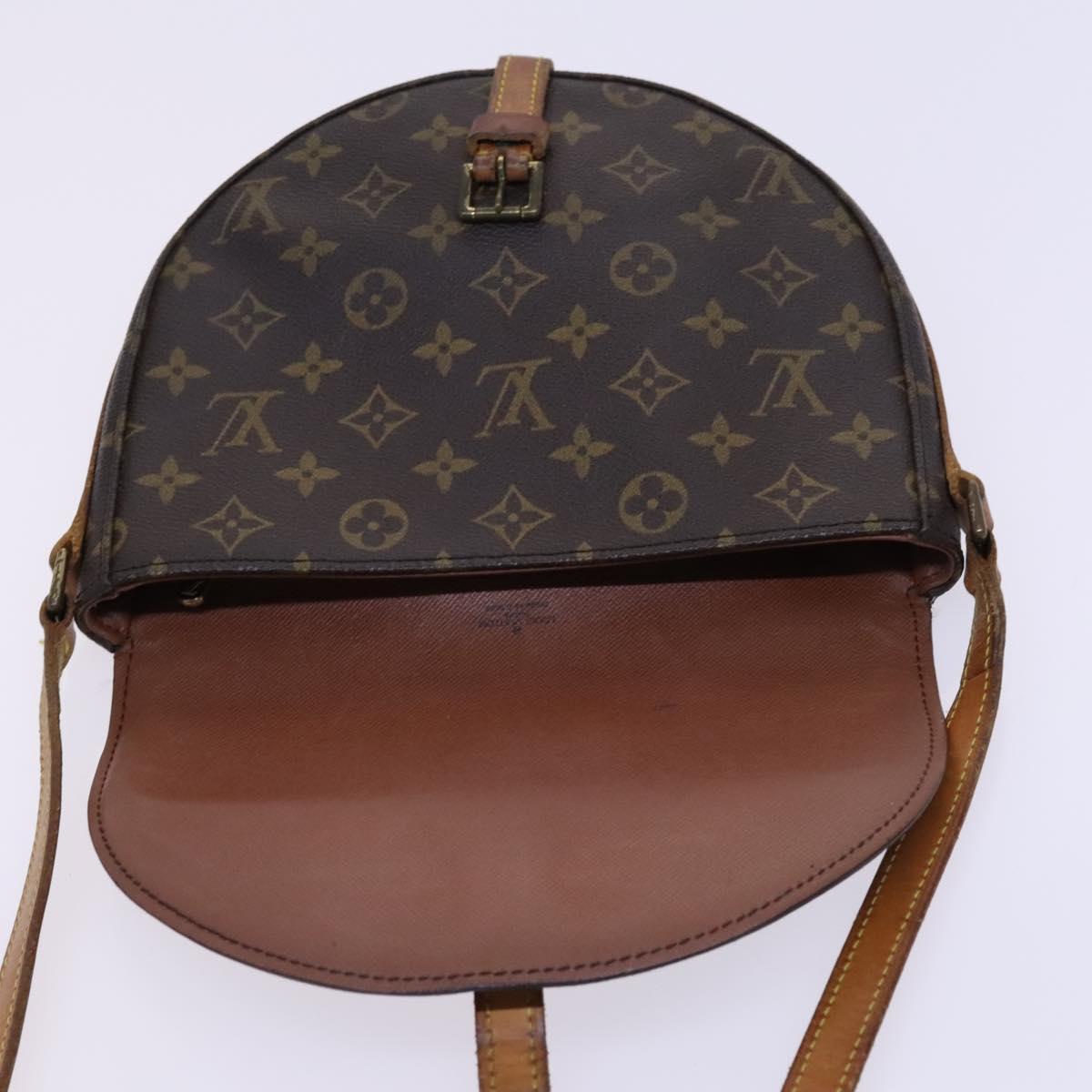 LOUIS VUITTON Monogram Chantilly MM Shoulder Bag M51233 LV Auth EC380