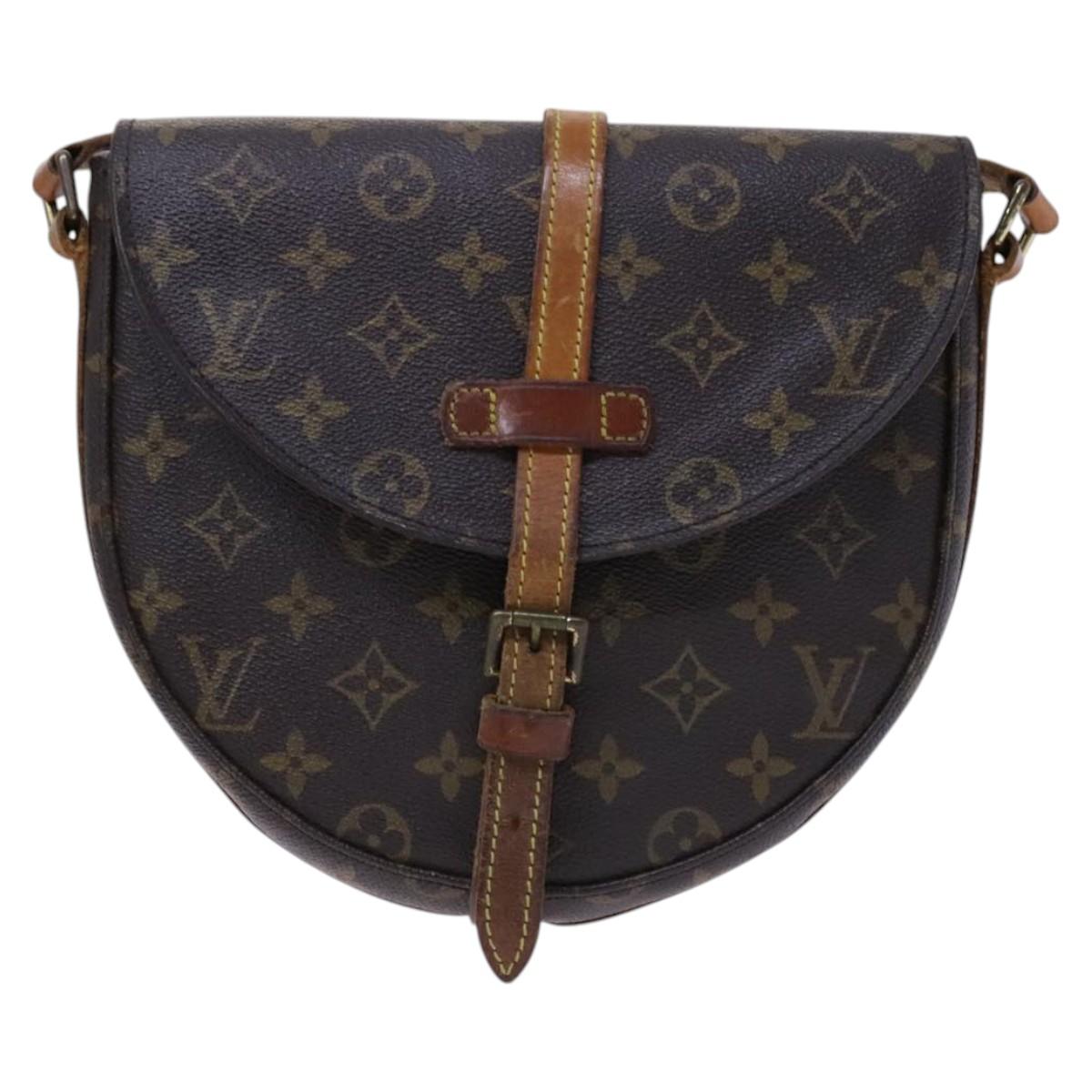LOUIS VUITTON Monogram Chantilly MM Shoulder Bag M51233 LV Auth EC380