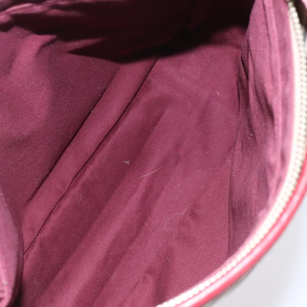 BURBERRY Nova Check Blue Label Shoulder Bag Canvas Beige Auth EC388