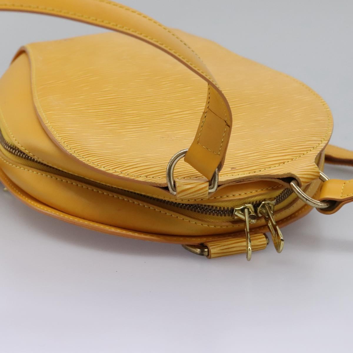 LOUIS VUITTON Epi Mabillon Backpack Yellow M52239 LV Auth EC390