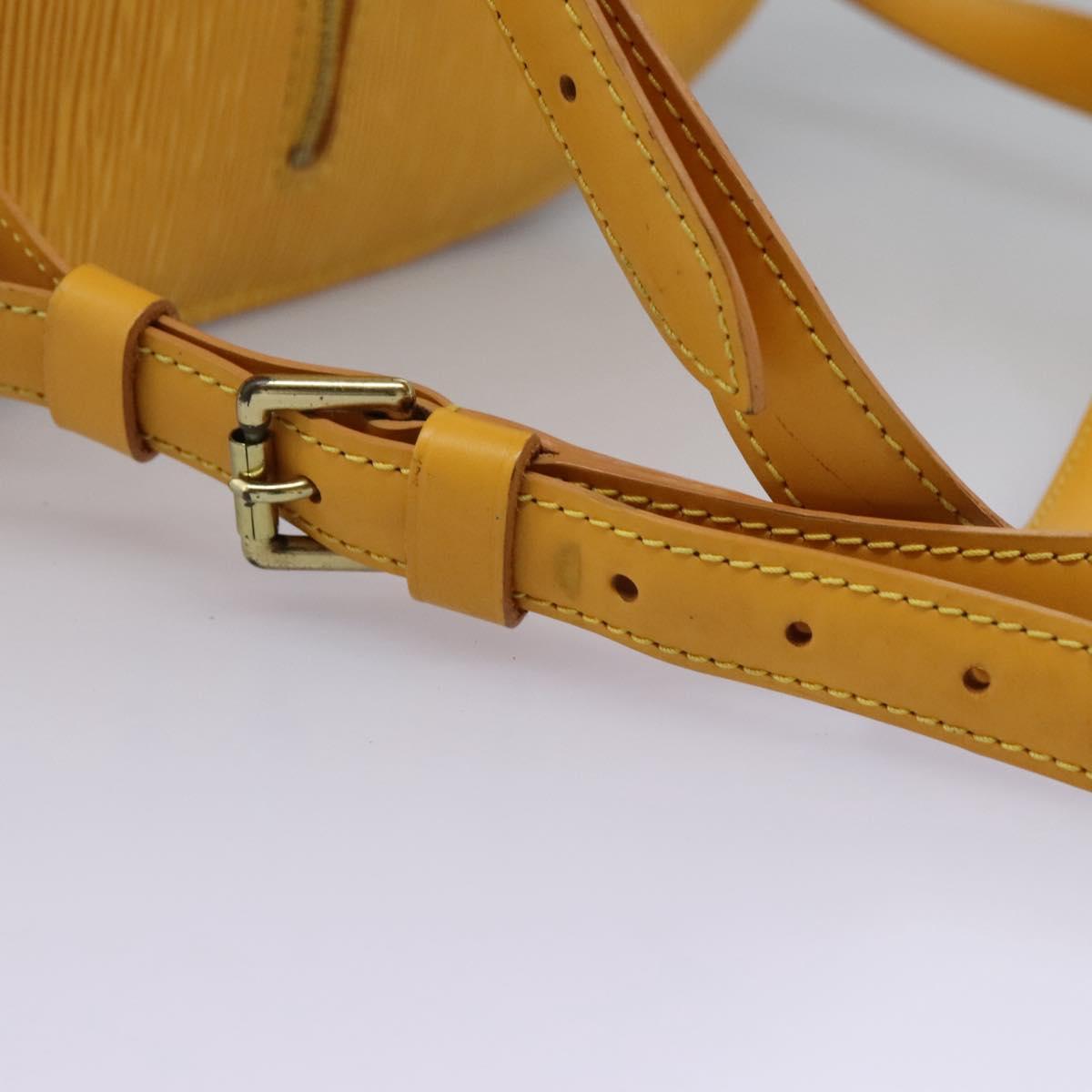 LOUIS VUITTON Epi Mabillon Backpack Yellow M52239 LV Auth EC390
