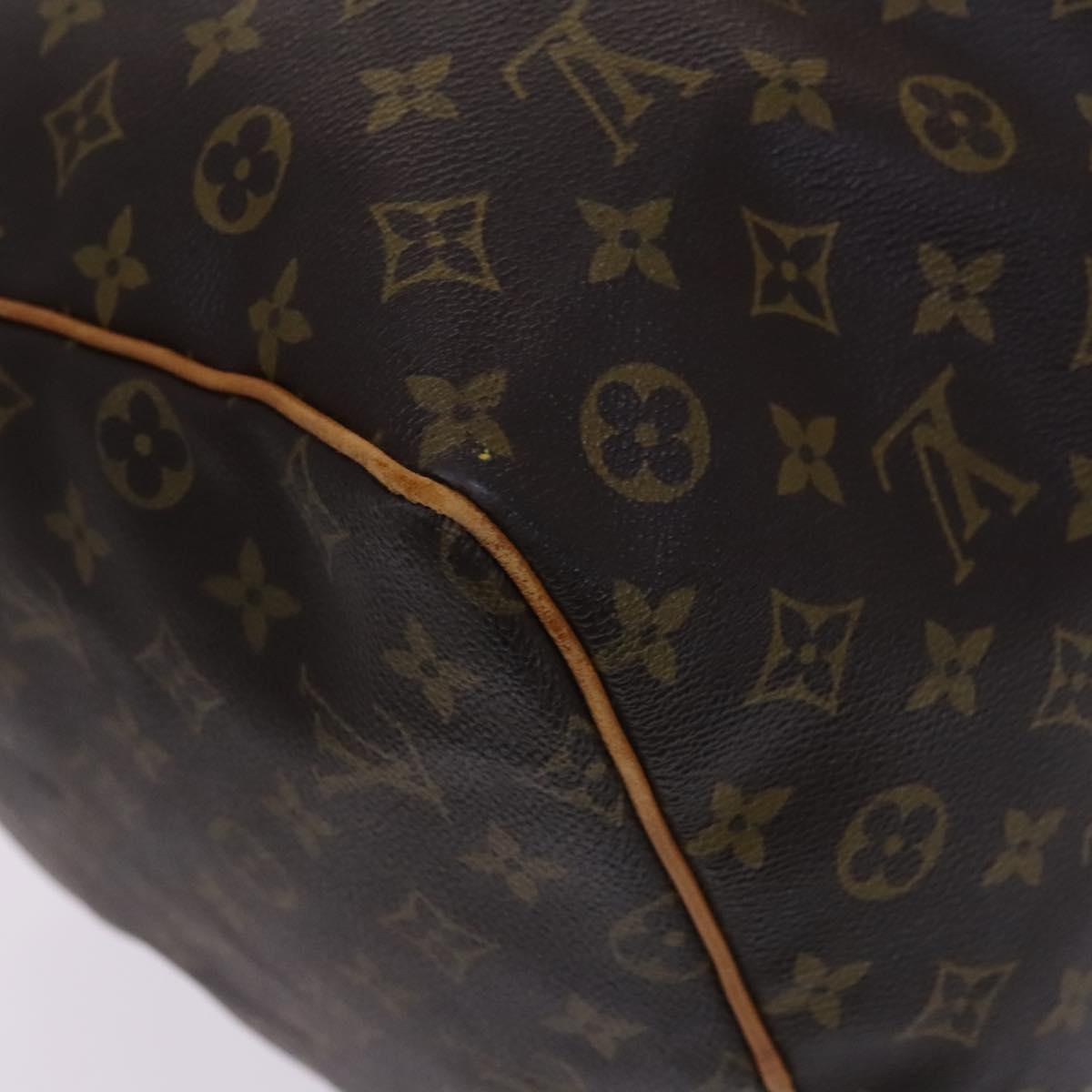 LOUIS VUITTON Monogram Keepall 60 Boston Bag M41422 LV Auth EC404