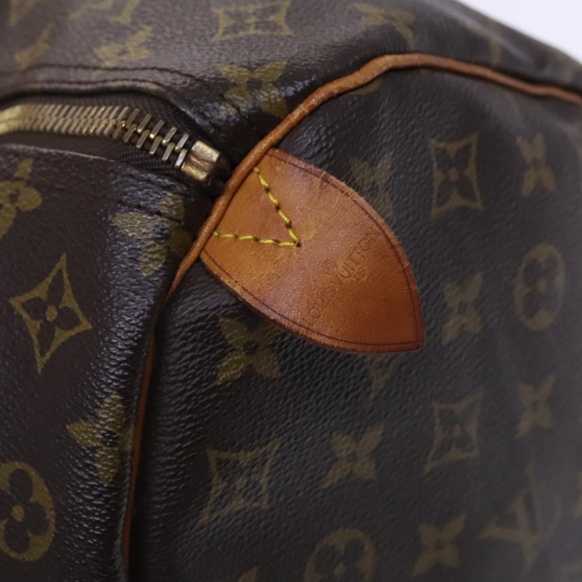 LOUIS VUITTON Monogram Keepall 60 Boston Bag M41422 LV Auth EC404