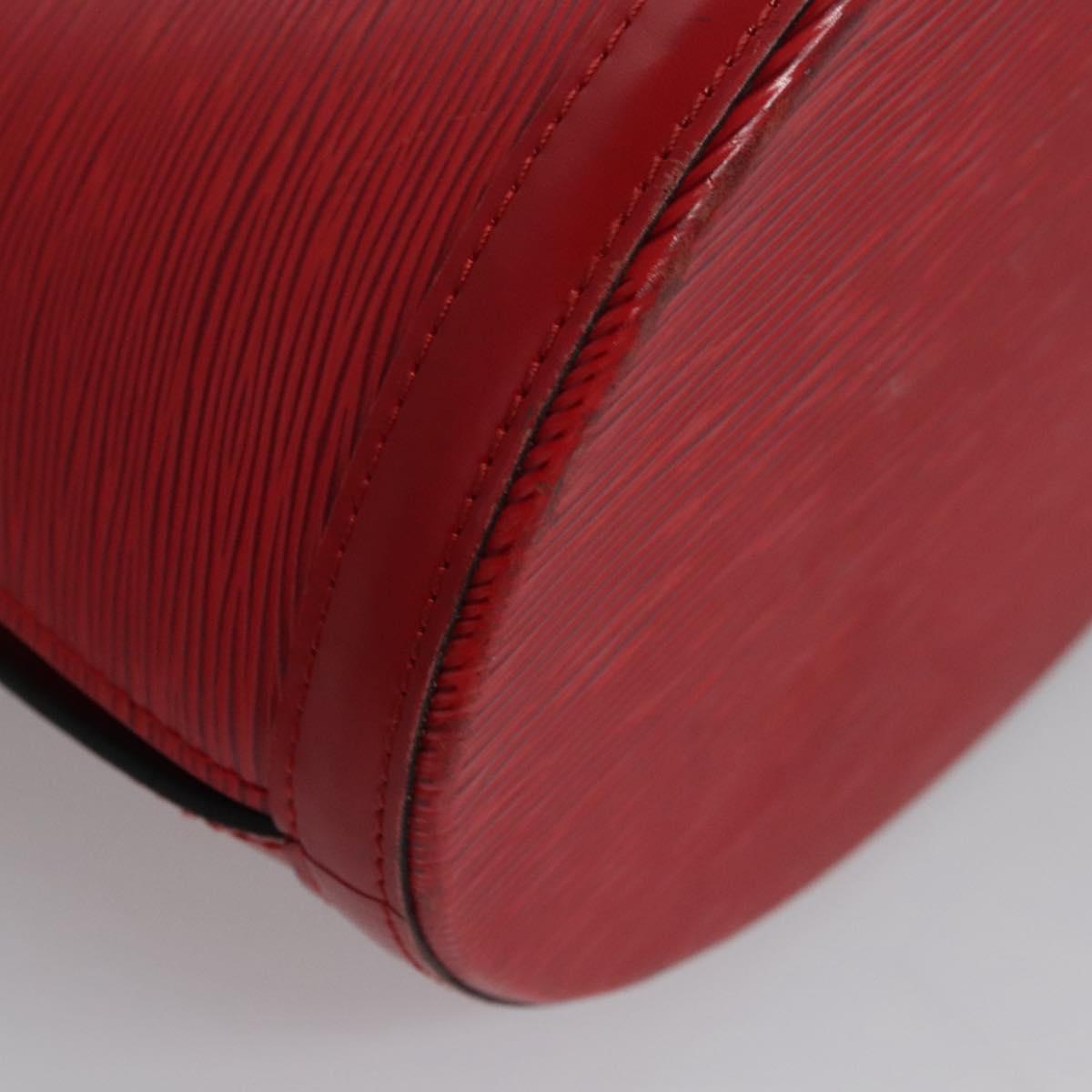 LOUIS VUITTON Epi Cluny Shoulder Bag Red M52257 LV Auth EC406