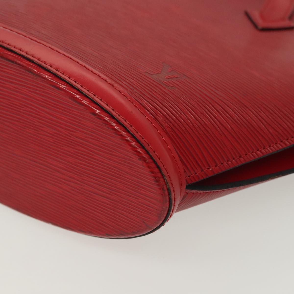 LOUIS VUITTON Epi Saint Jacques Shoulder Bag Red M52277 LV Auth EC445