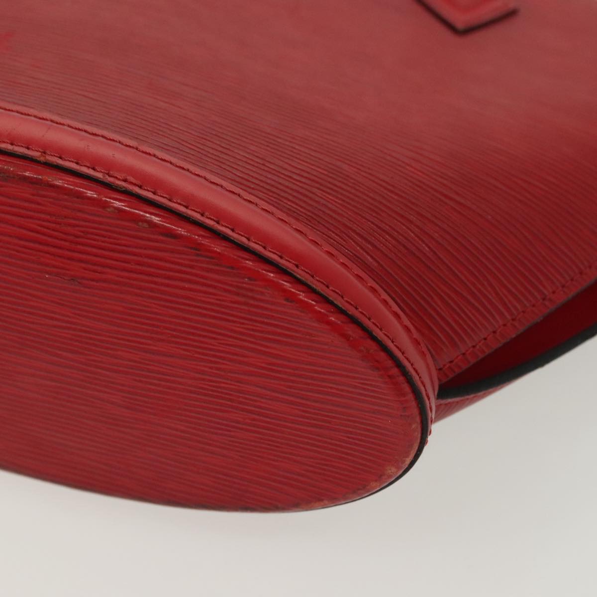 LOUIS VUITTON Epi Saint Jacques Shoulder Bag Red M52277 LV Auth EC445