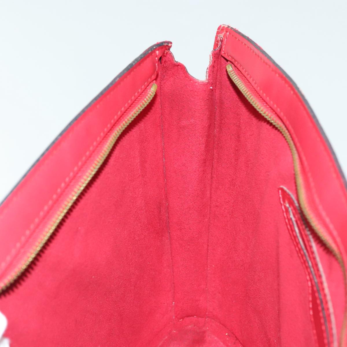 LOUIS VUITTON Epi Saint Jacques Shoulder Bag Red M52277 LV Auth EC445