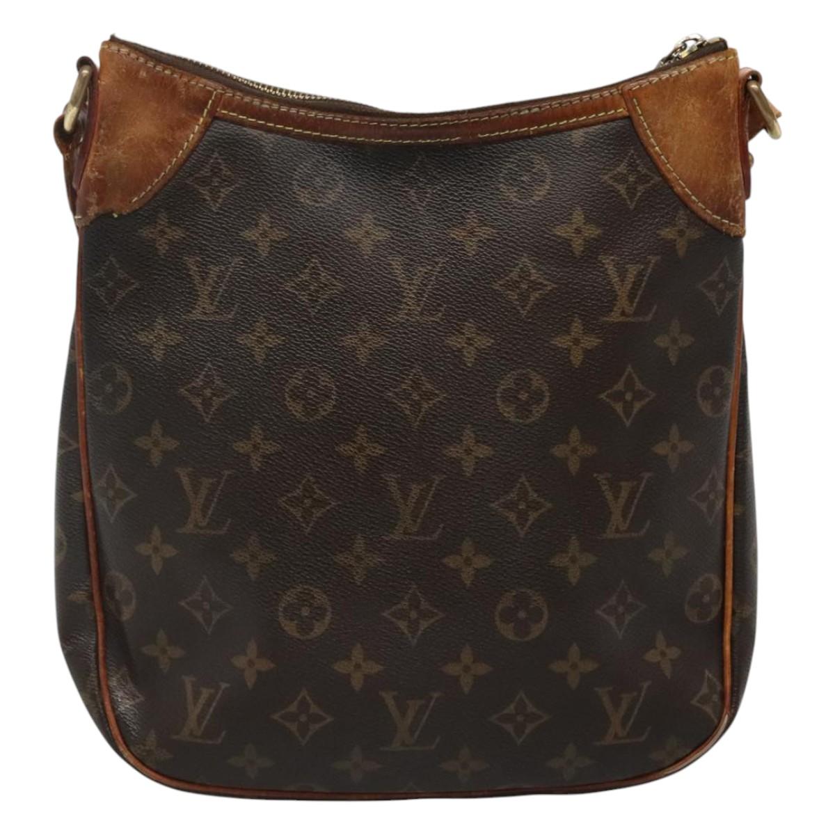 LOUIS VUITTON Monogram Odeon PM Shoulder Bag M56390 LV Auth EC448