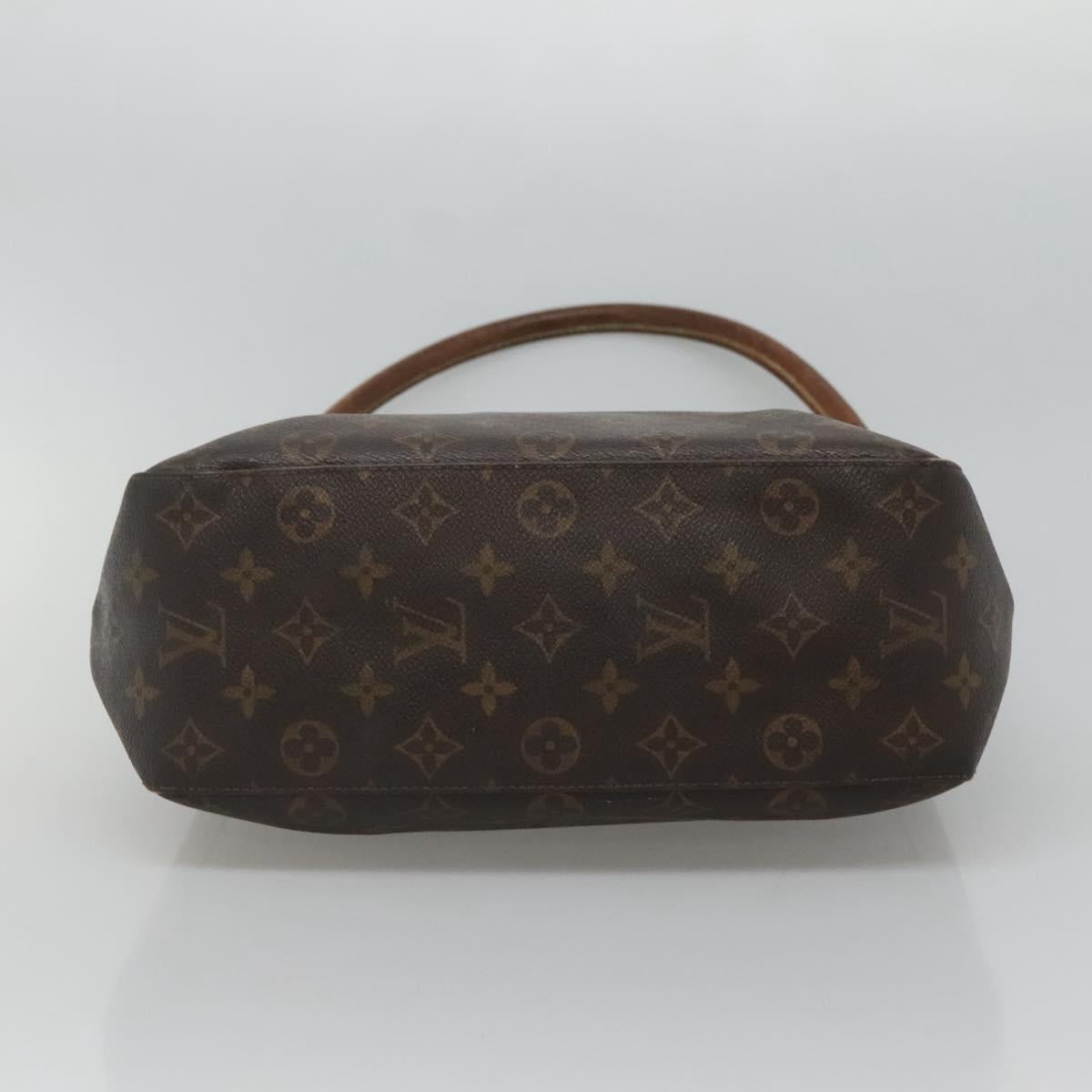 LOUIS VUITTON Monogram Looping GM Shoulder Bag M51145 LV Auth EC458