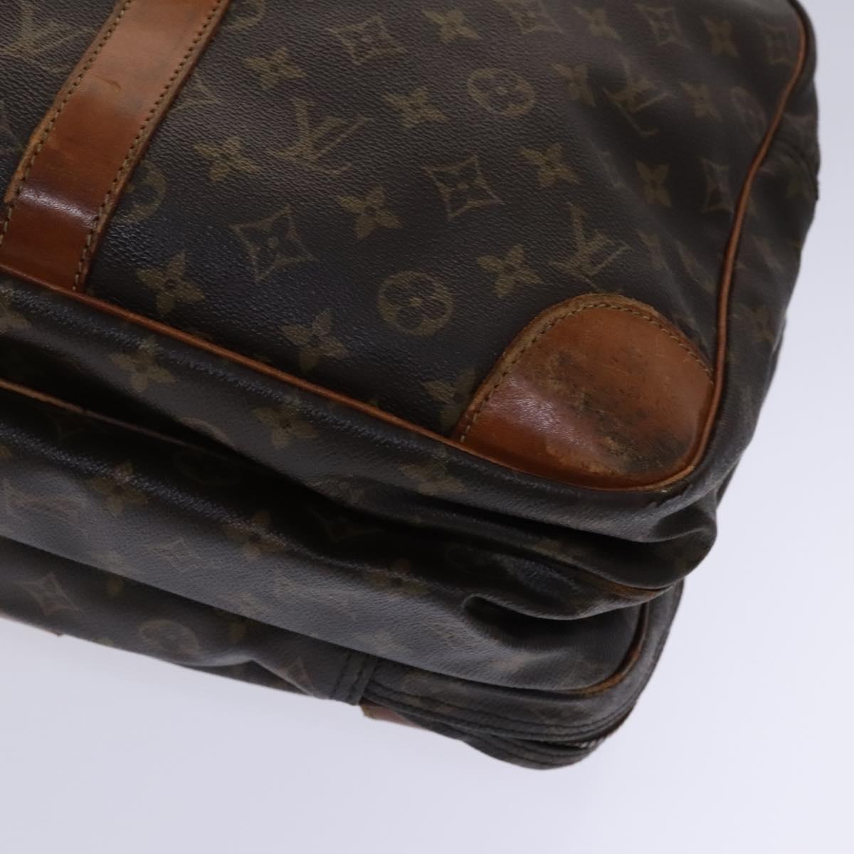 LOUIS VUITTON Monogram Sirius 50 Boston Bag M41406 LV Auth EC478