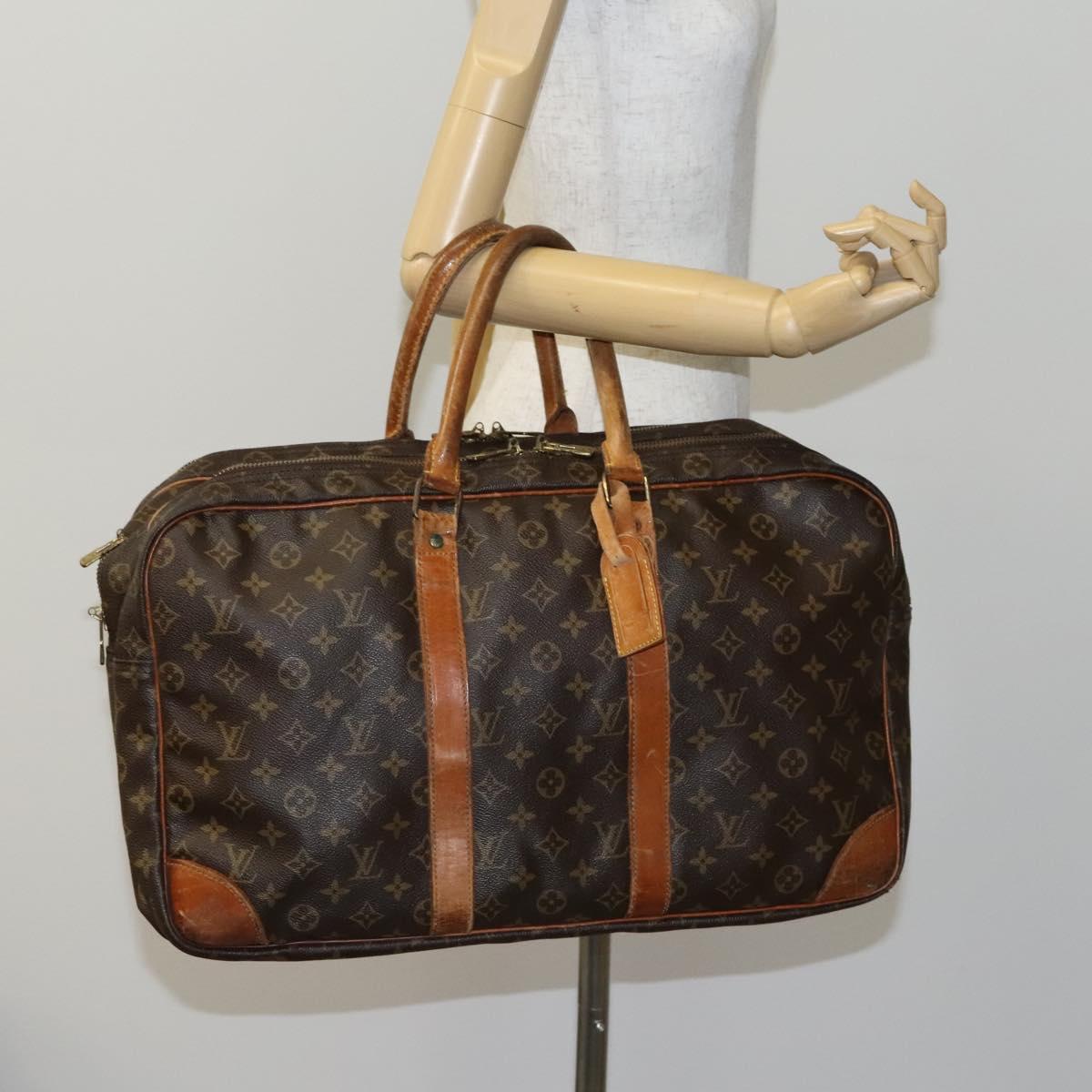 LOUIS VUITTON Monogram Sirius 50 Boston Bag M41406 LV Auth EC478