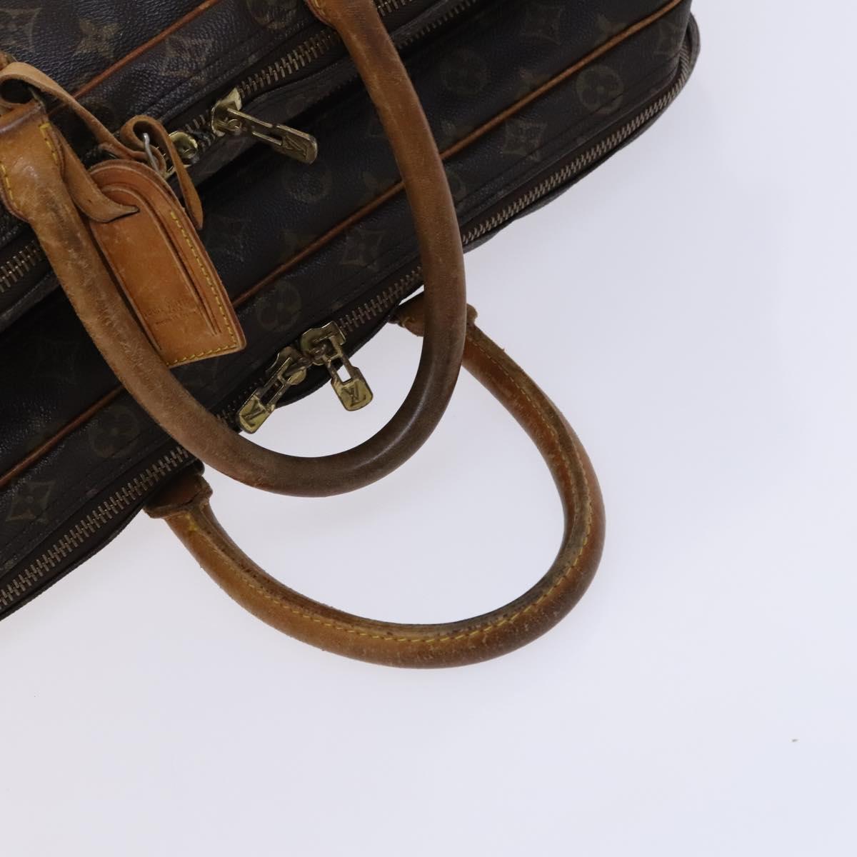 LOUIS VUITTON Monogram Sirius 50 Boston Bag M41406 LV Auth EC478