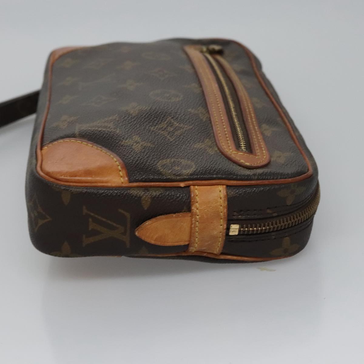 LOUIS VUITTON Monogram Marly Dragonne GM Clutch Bag M51825 LV Auth EC502