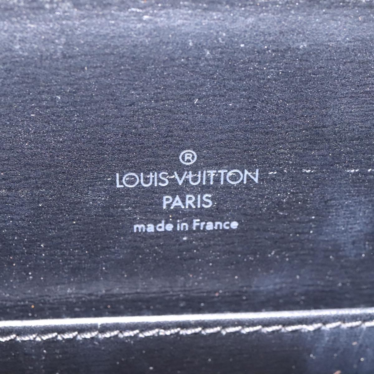 LOUIS VUITTON Epi Capuchin Shoulder Bag Black M52342 LV Auth EC524