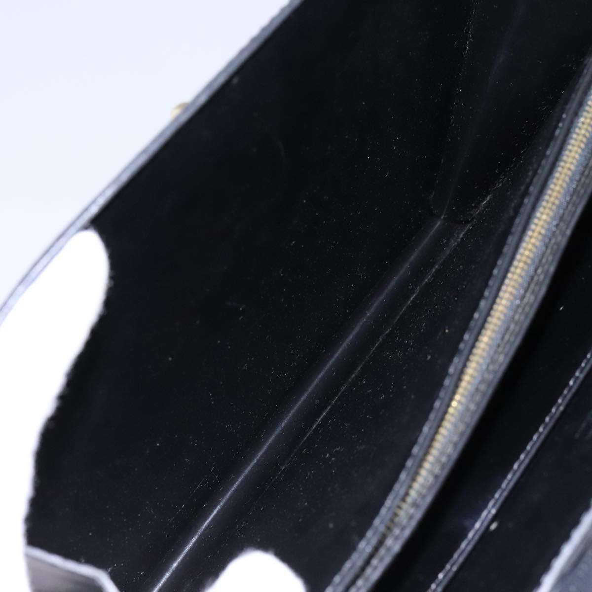 LOUIS VUITTON Epi Capuchin Shoulder Bag Black M52342 LV Auth EC524