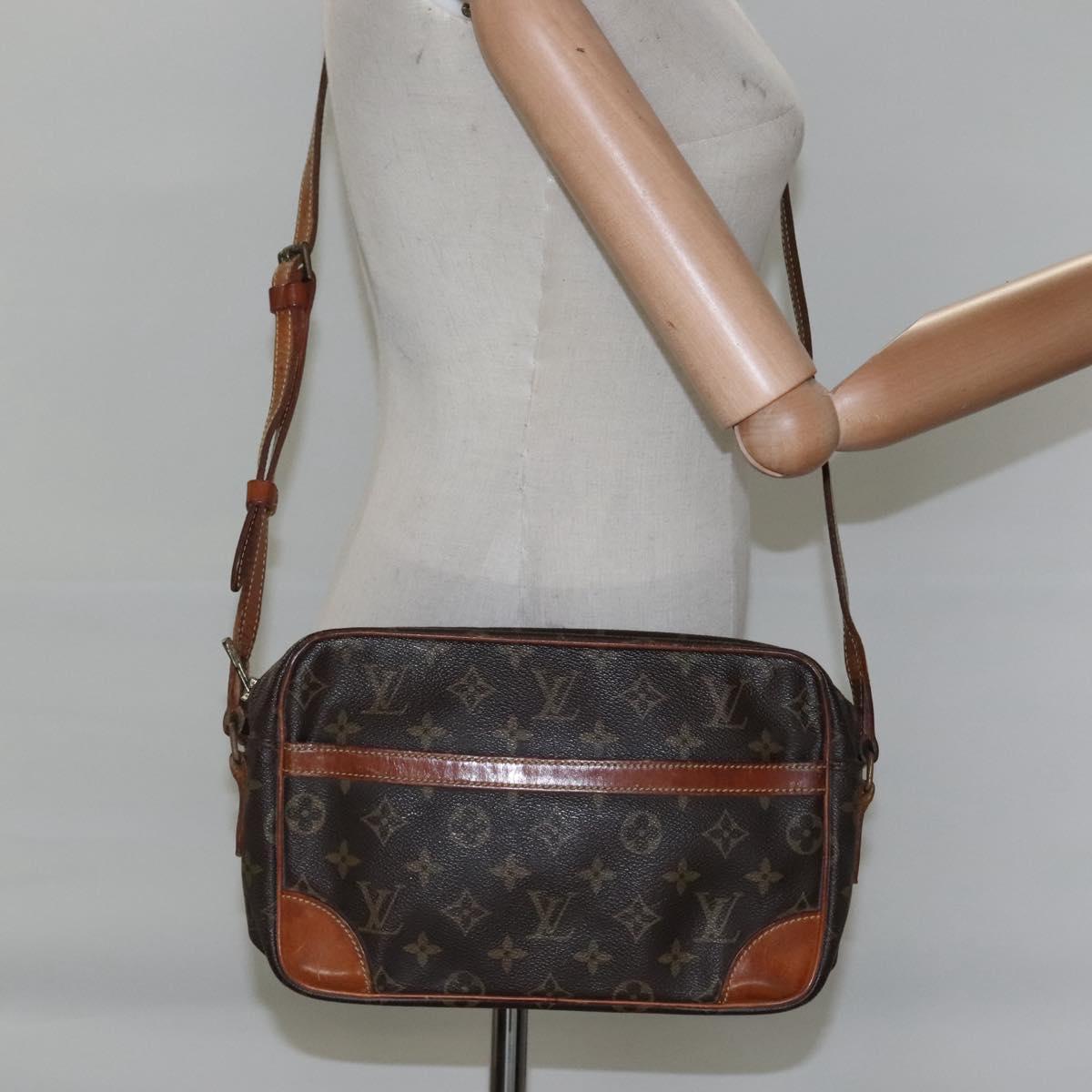 LOUIS VUITTON Monogram Trocadero 27 Shoulder Bag M51274 LV Auth EC554