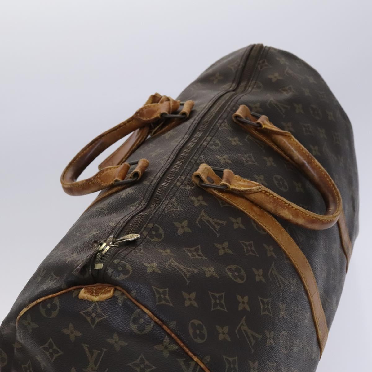 LOUIS VUITTON Monogram Keepall 50 Boston Bag M41426 LV Auth EC556