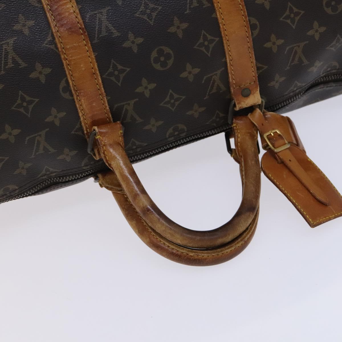 LOUIS VUITTON Monogram Keepall 50 Boston Bag M41426 LV Auth EC556