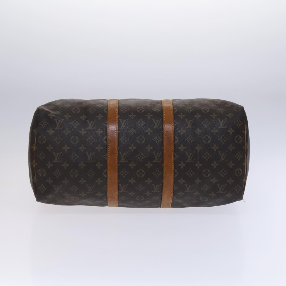 LOUIS VUITTON Monogram Keepall 50 Boston Bag M41426 LV Auth EC556
