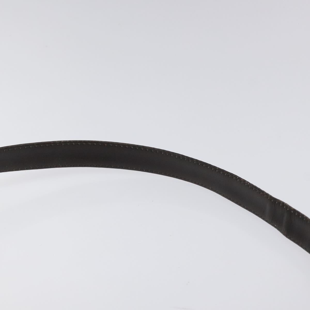 Christian Dior Trotter Canvas Shoulder Bag Brown Auth EC573