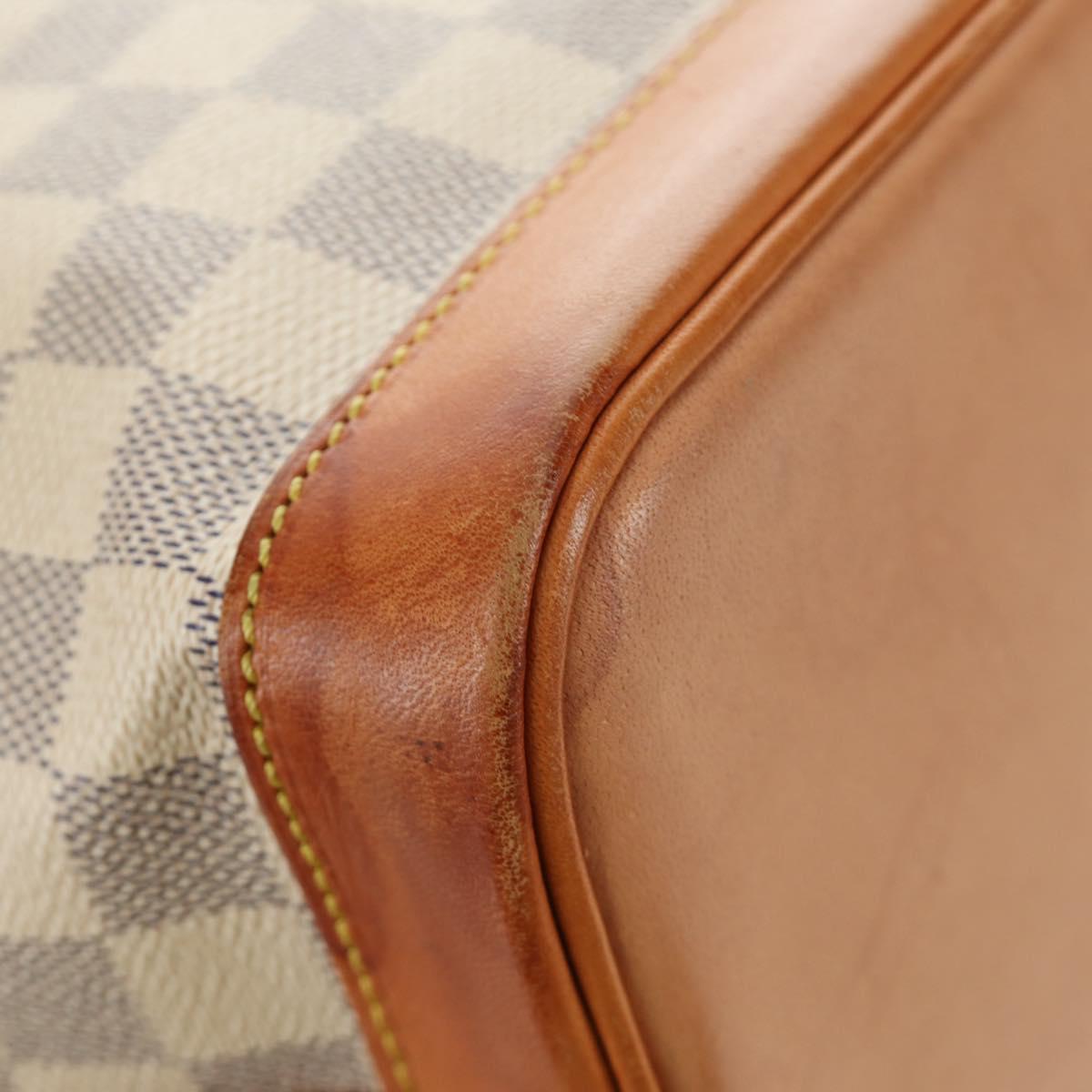 LOUIS VUITTON Damier Azur Noe BB Shoulder Bag N41220 LV Auth EC604