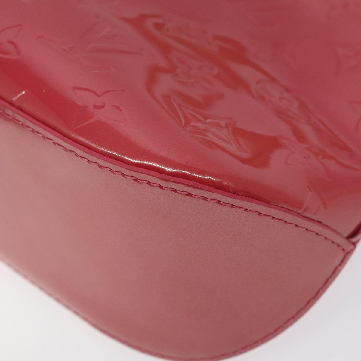 LOUIS VUITTON Monogram Vernis Minna Street Bag Fran Boise M9146F LV Auth EC606V