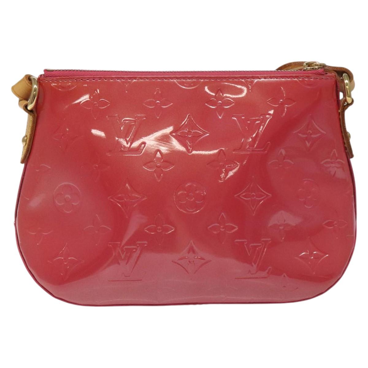 LOUIS VUITTON Monogram Vernis Minna Street Bag Fran Boise M9146F LV Auth EC606V