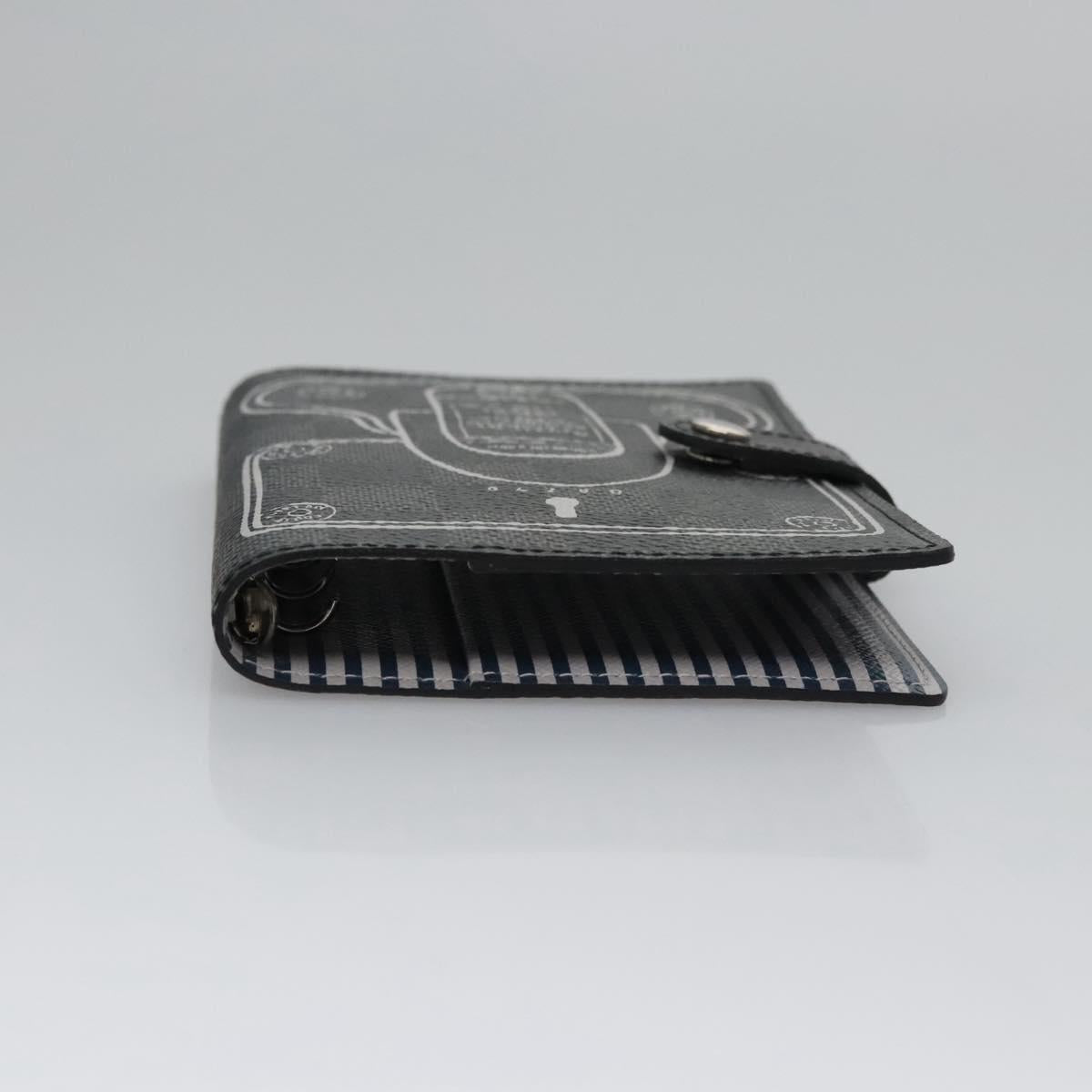 LOUIS VUITTON Damier Graphite Agenda PM Day Planner Cover R20030 LV Auth EC610