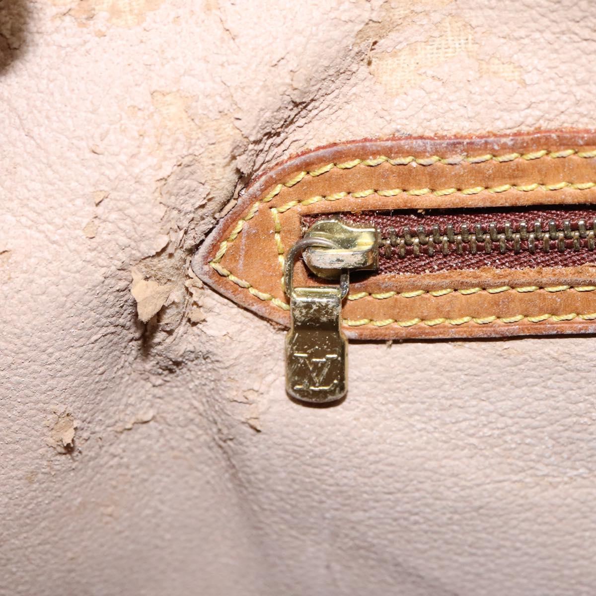 LOUIS VUITTON Monogram Bucket GM Shoulder Bag M42236 LV Auth EC617